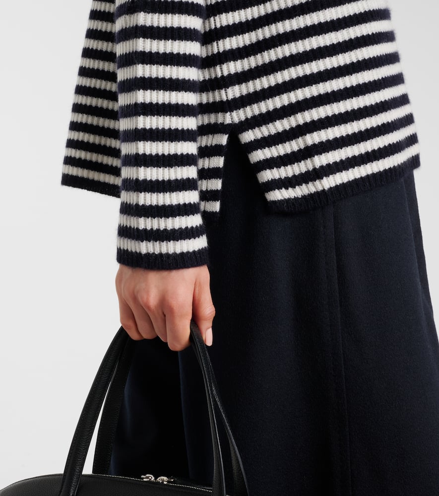 Gomma striped cashmere top