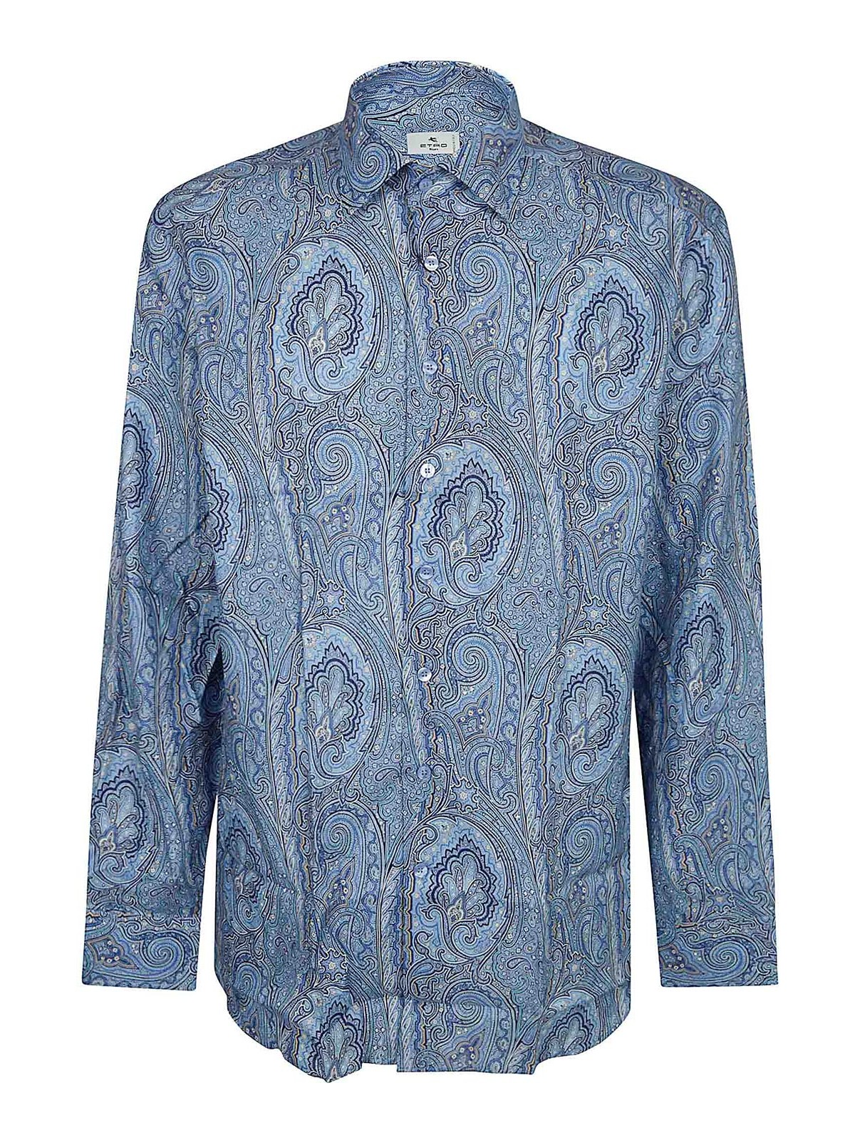 Etro - paisley-print cotton satin shirt