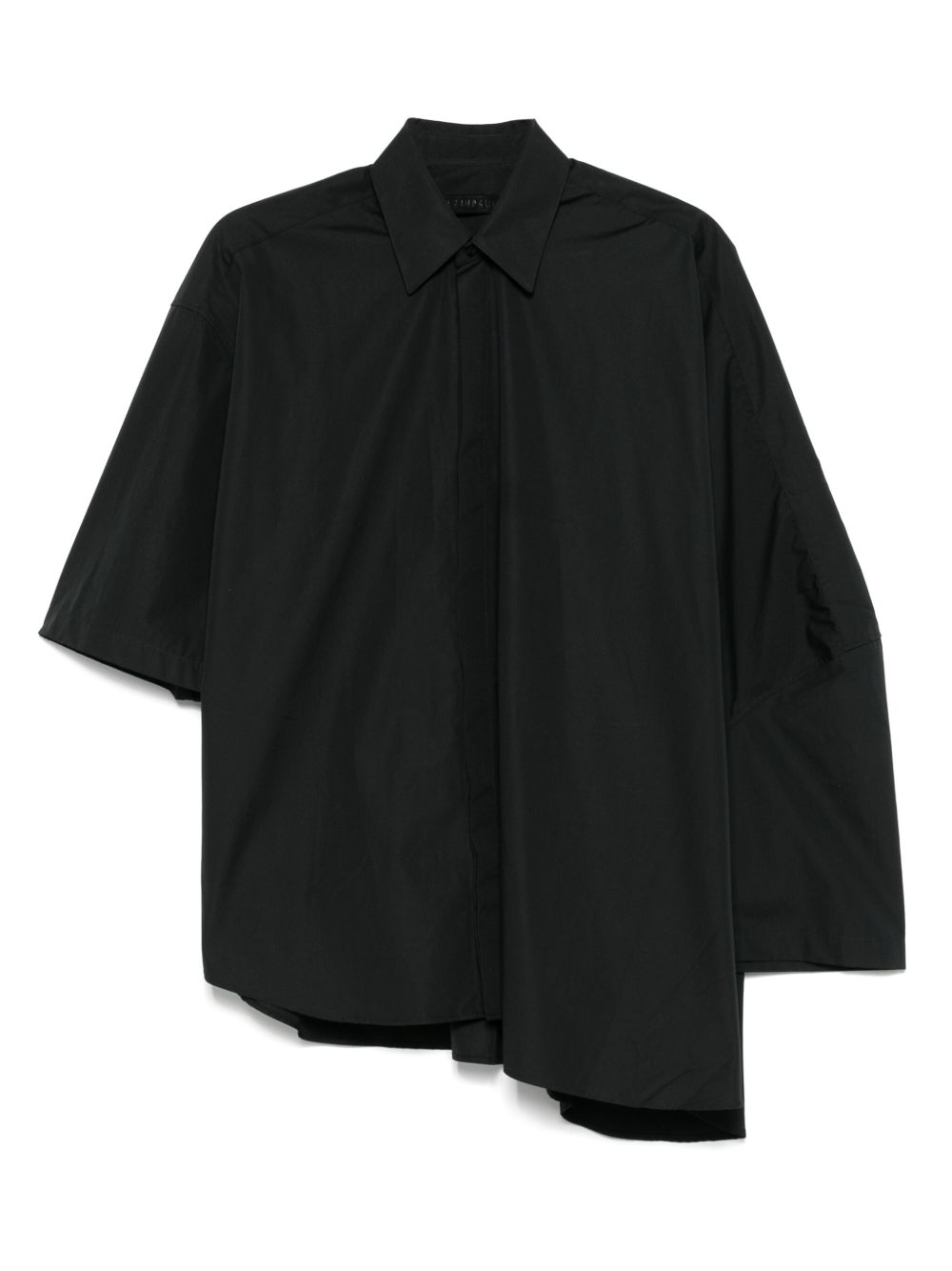 ALAINPAUL cotton shirt - Black
