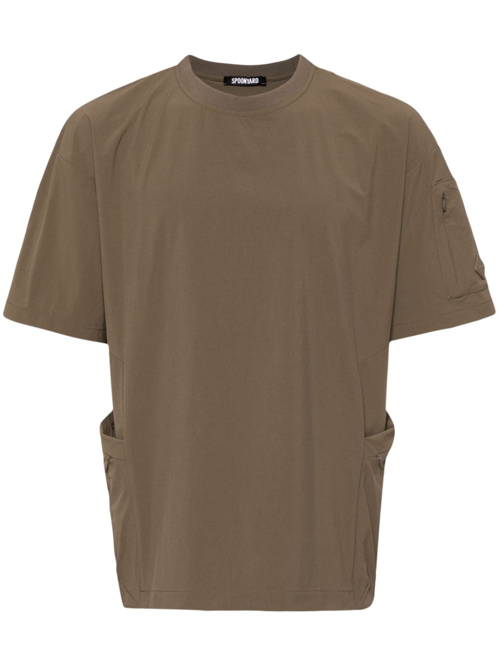 Short-sleeve T-shirt - Brown