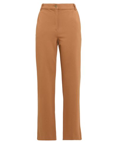 Woman Pants Brown Size 12 Viscose, Polyamide, Elastane