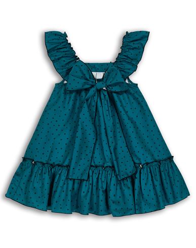 Kid Girl Kids' dress Deep teal Size 12 Polyester