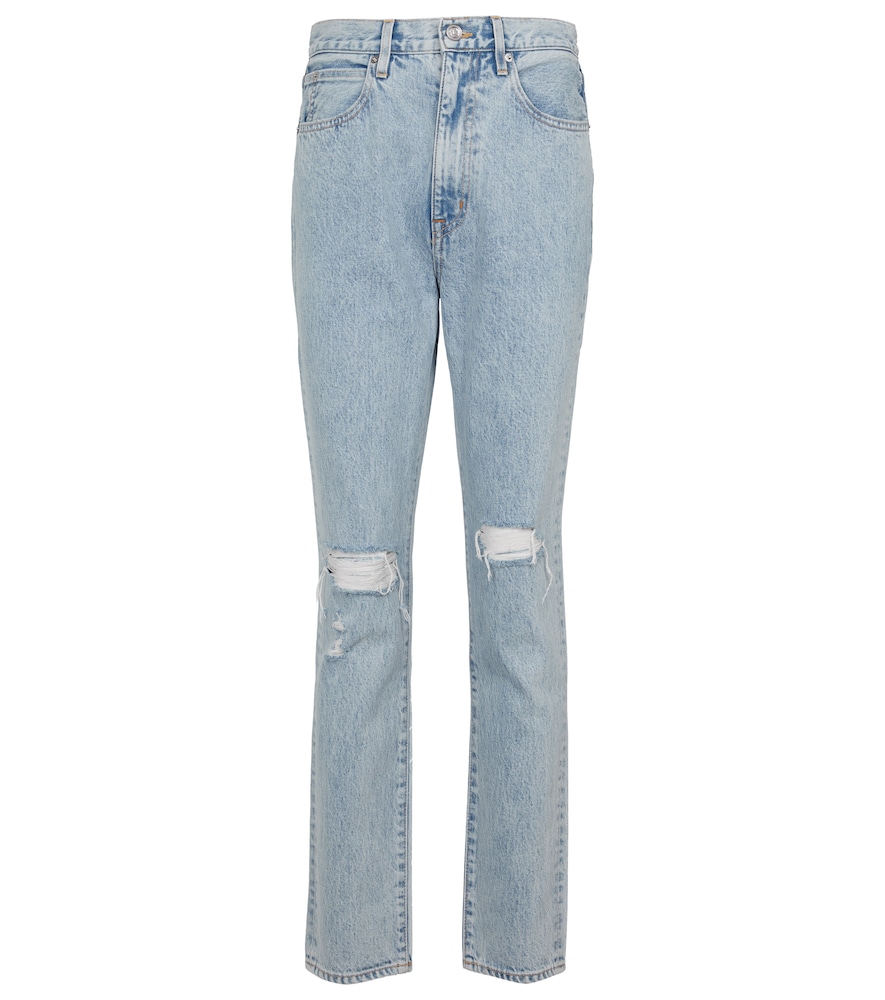 Beatnik high-rise distressed jeans