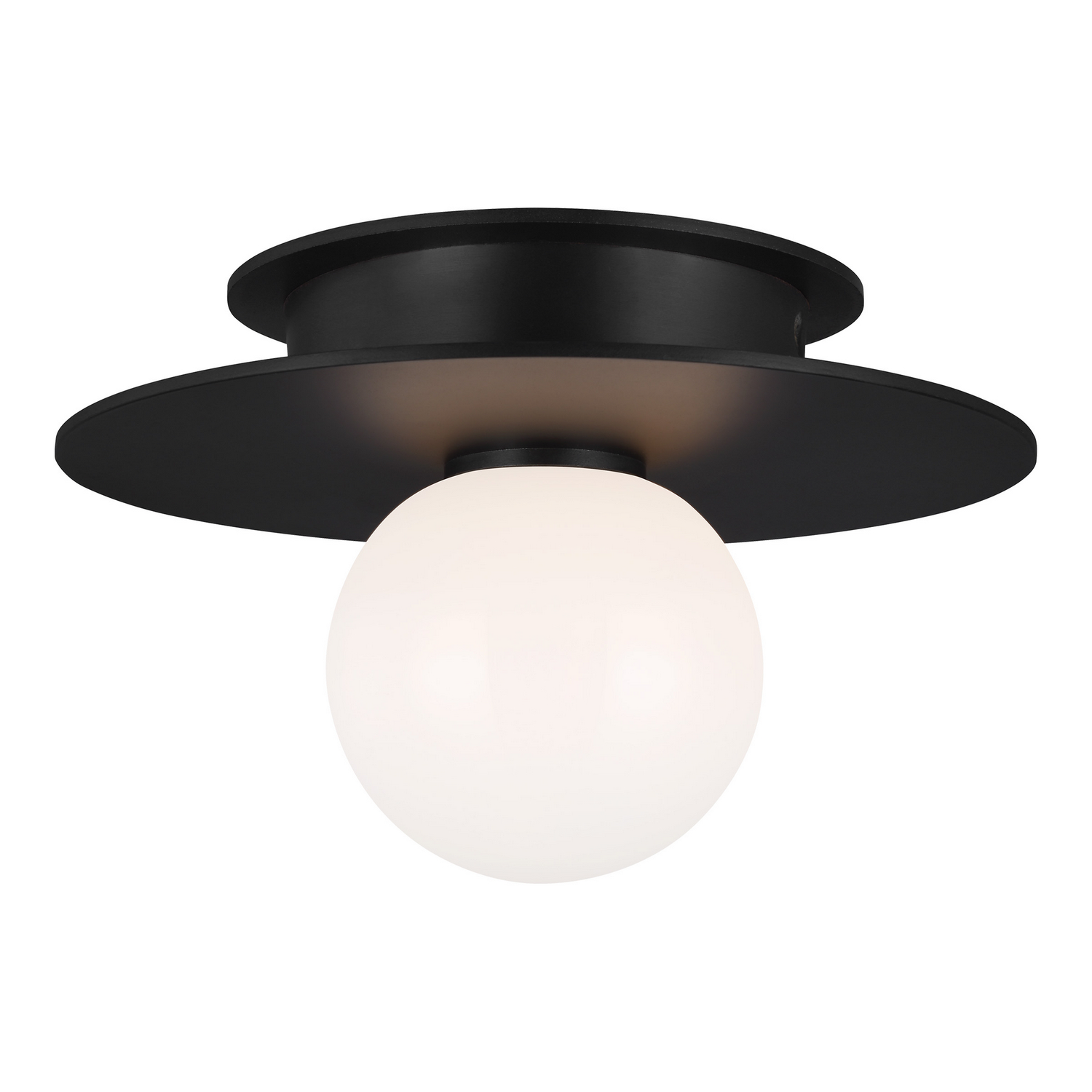 Visual Comfort Studio Nodes Ceiling Light in Midnight Black by Kelly Wearstler
