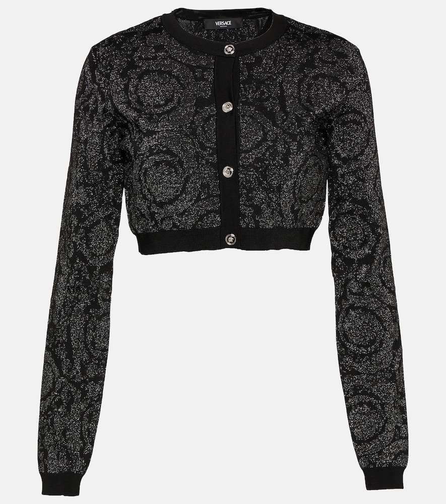Barocco cropped cardigan