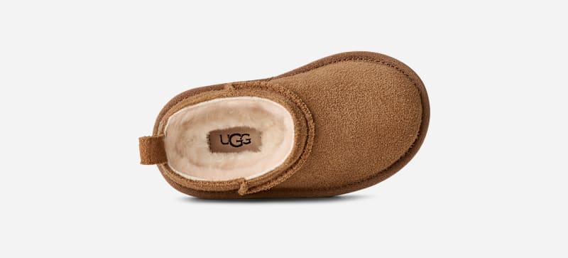 ® Toddlers' Classic Micro Sheepskin Classic Boots in Chestnut
