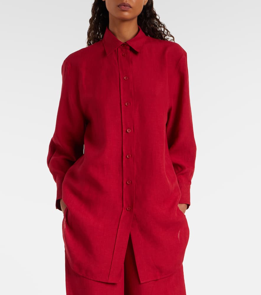 Mignonette oversized linen shirt
