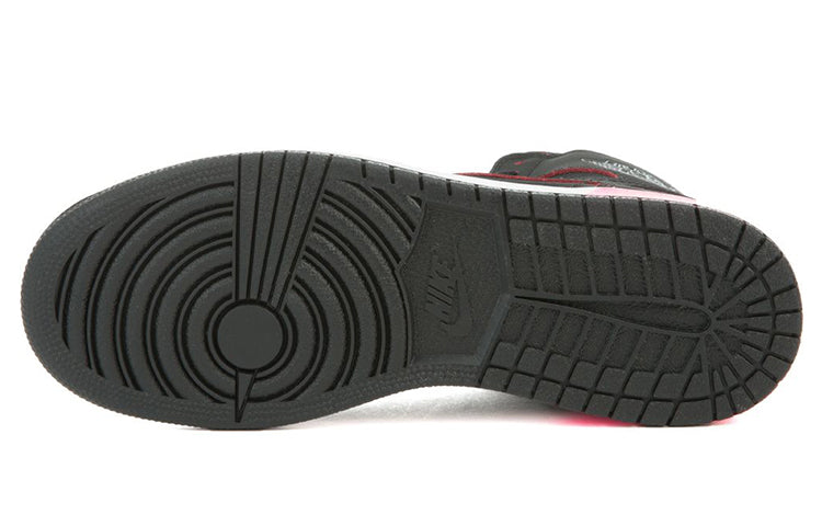 (GS) 1 Retro High 'Black Hyper Pink'