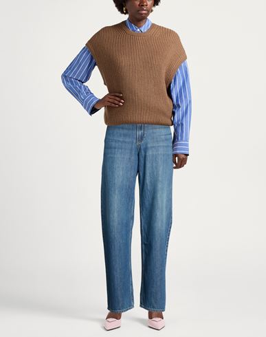 Woman Jeans Blue Size 25 Cotton, Lyocell