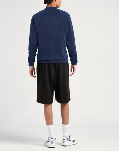 Man Sweatshirt Navy Size 3XL Modal, Polyester, Elastane