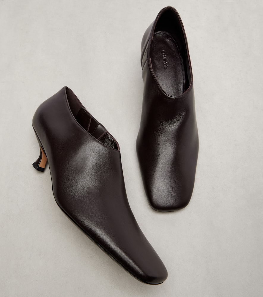 Anna leather pumps