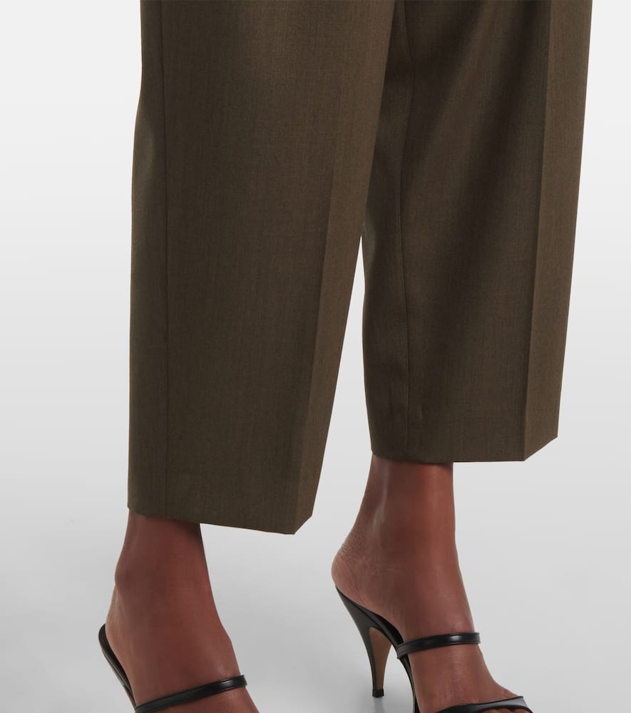Emmett virgin wool straight pants