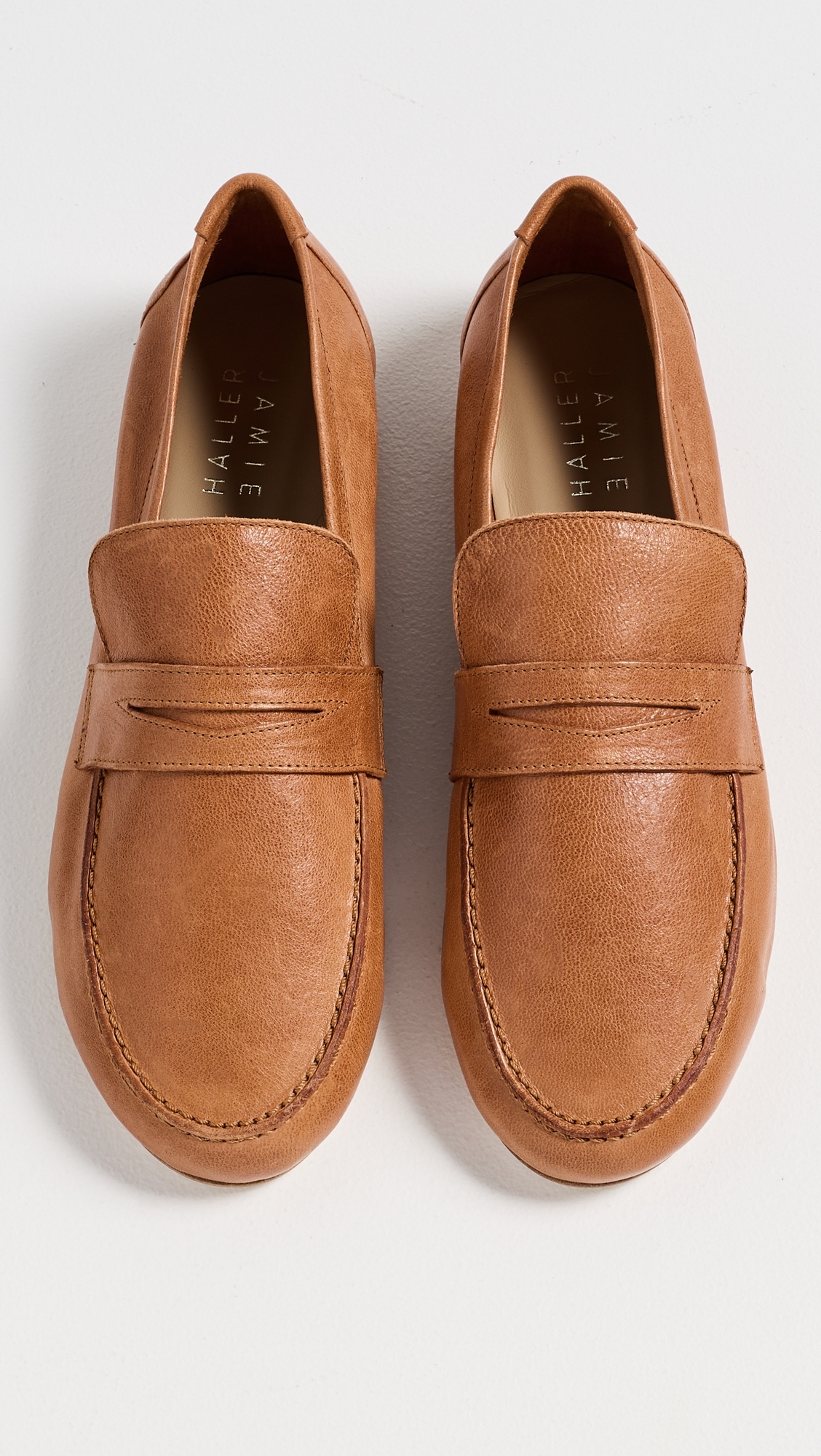The Unlined Penny Loafers Cuoio