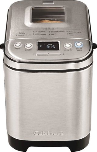 Compact Automatic Bread Maker - Stainless Steel