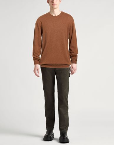 Man Sweater Brown Size 38 Cashmere
