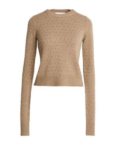 Woman Sweater Camel Size XS Wool, Cashmere