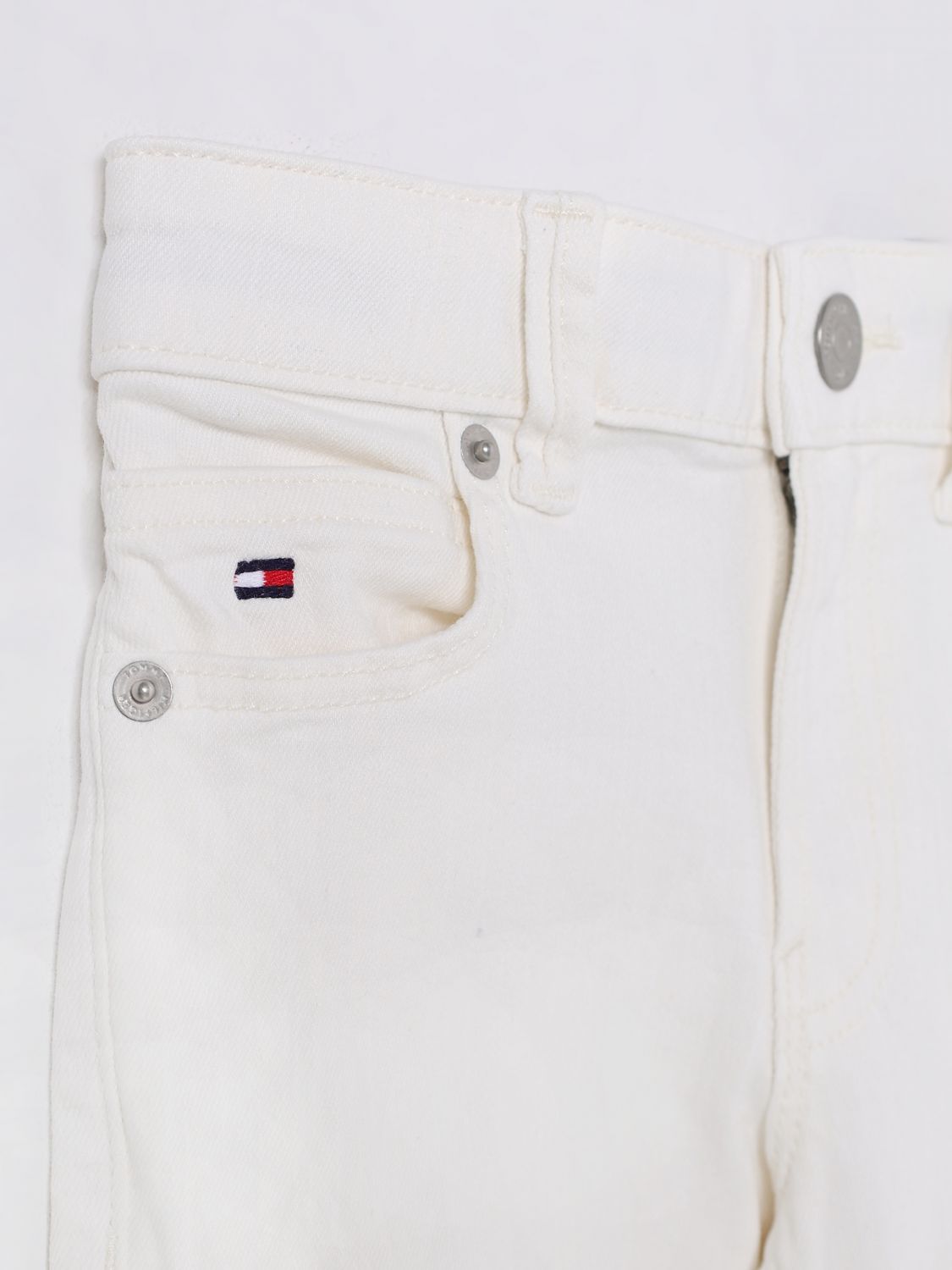 Jeans TOMMY HILFIGER Kids color White