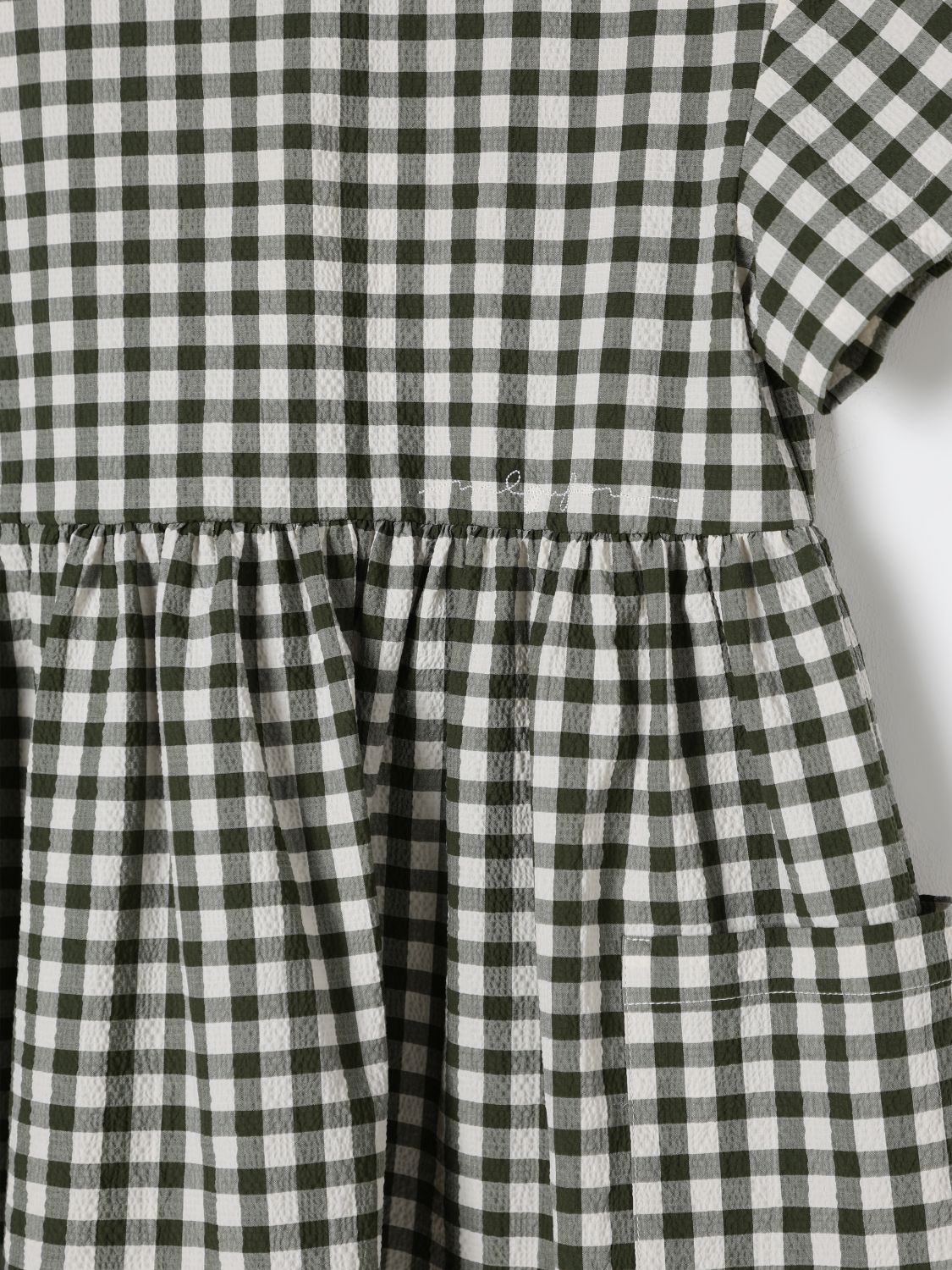 Dress IL GUFO Kids color Green
