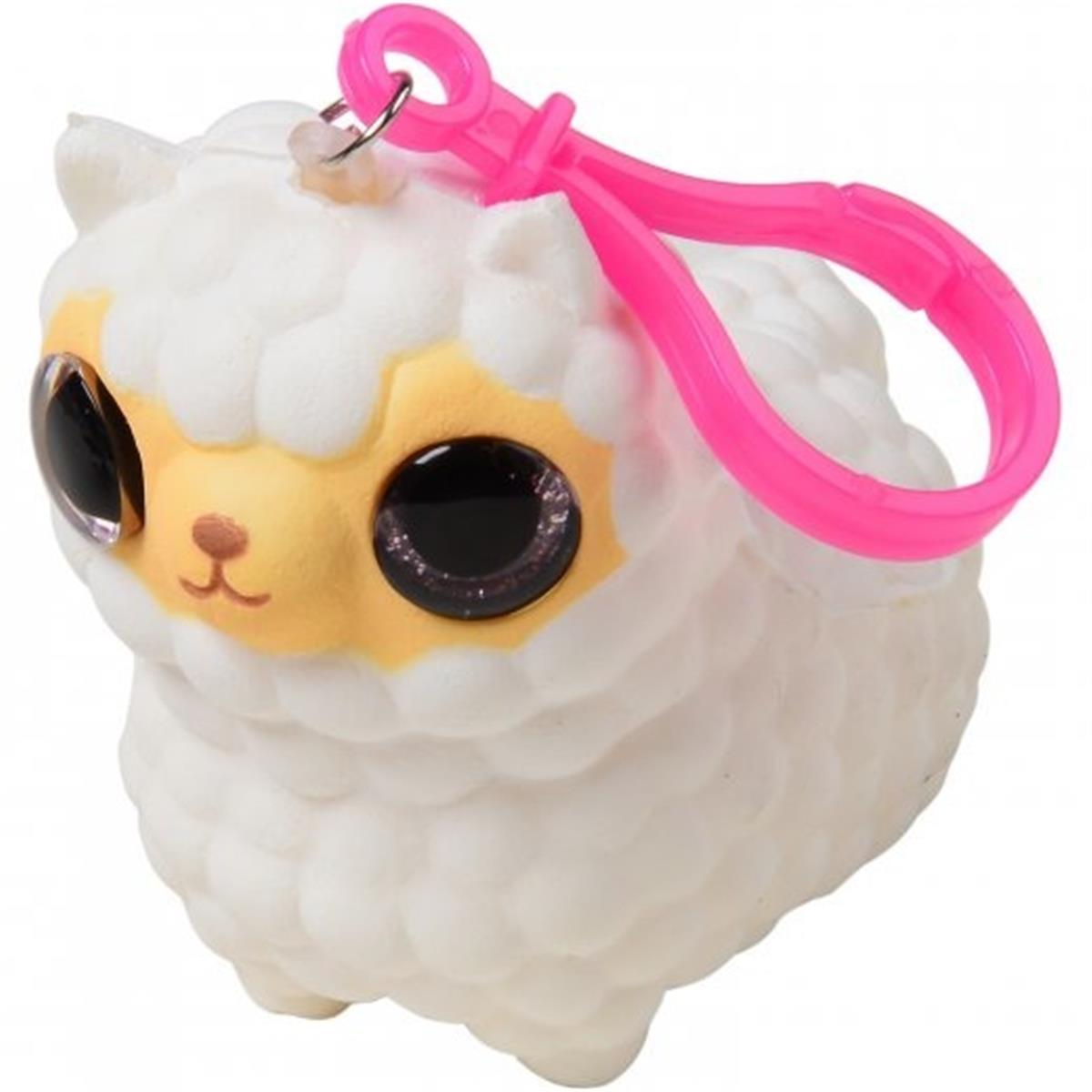 US Toy Squishy Llamas Toy with Glitter Eyes