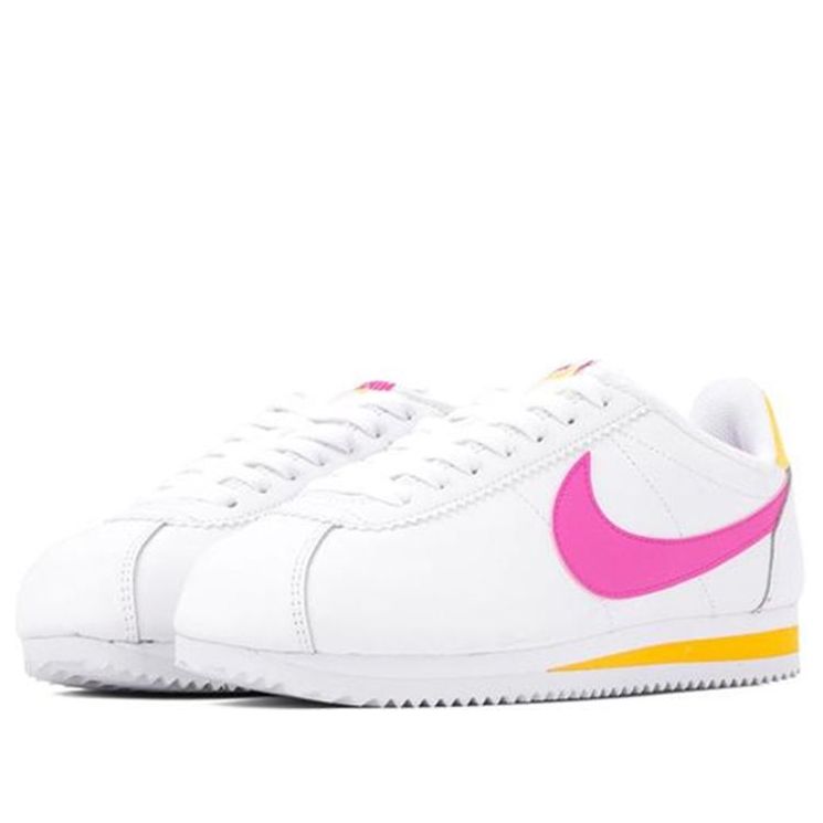 (WMNS) Classic Cortez Leather 'Spring Pack - Fuchsia'