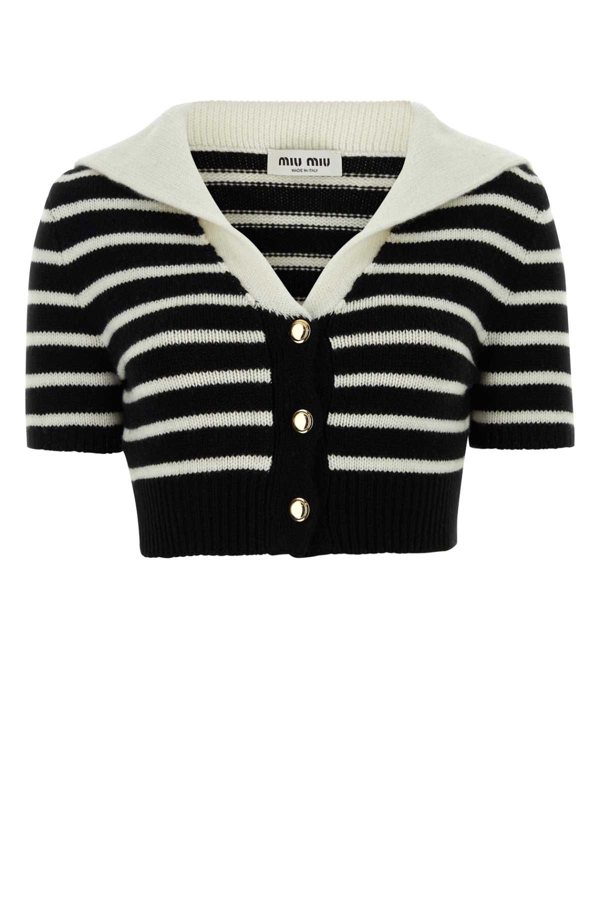 Embroidered Cashmere Cardigan