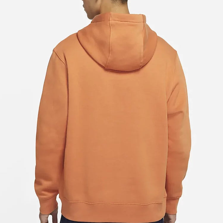 Sportswear Club Fleece Large Logo Printing Orange