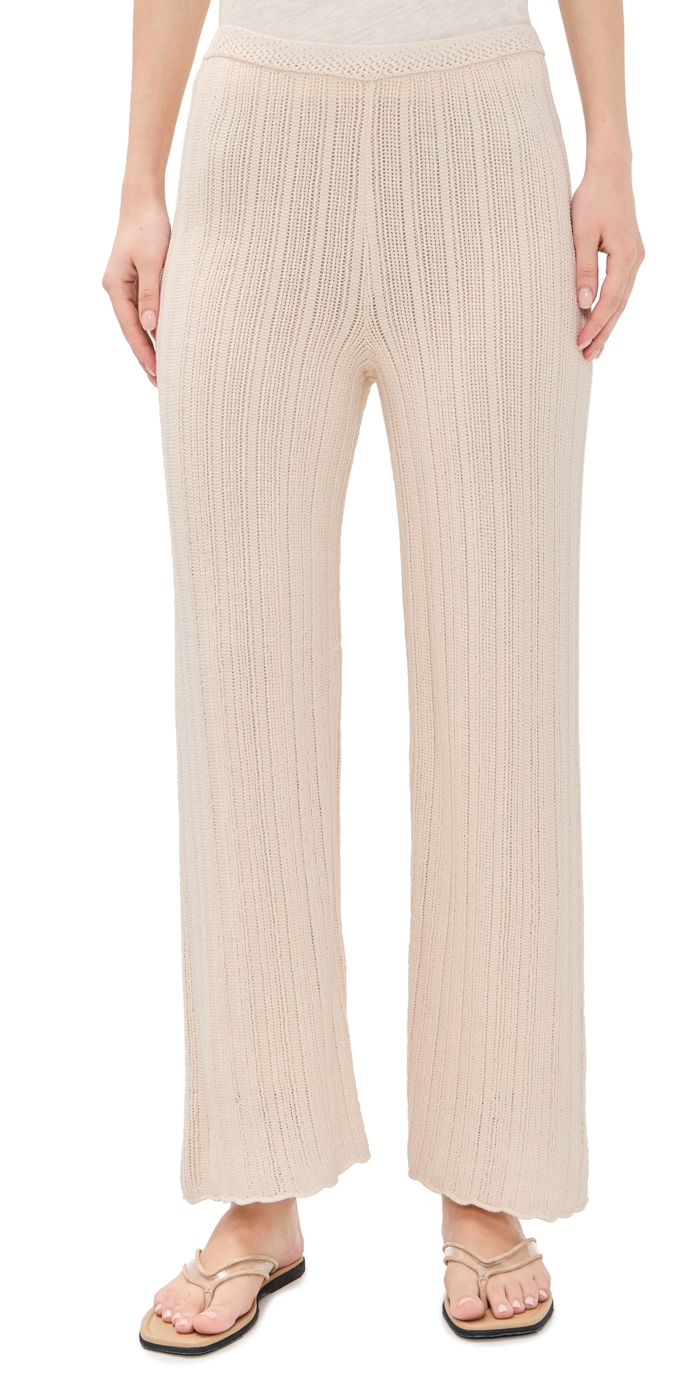 Starboard Crochet Pants Linen