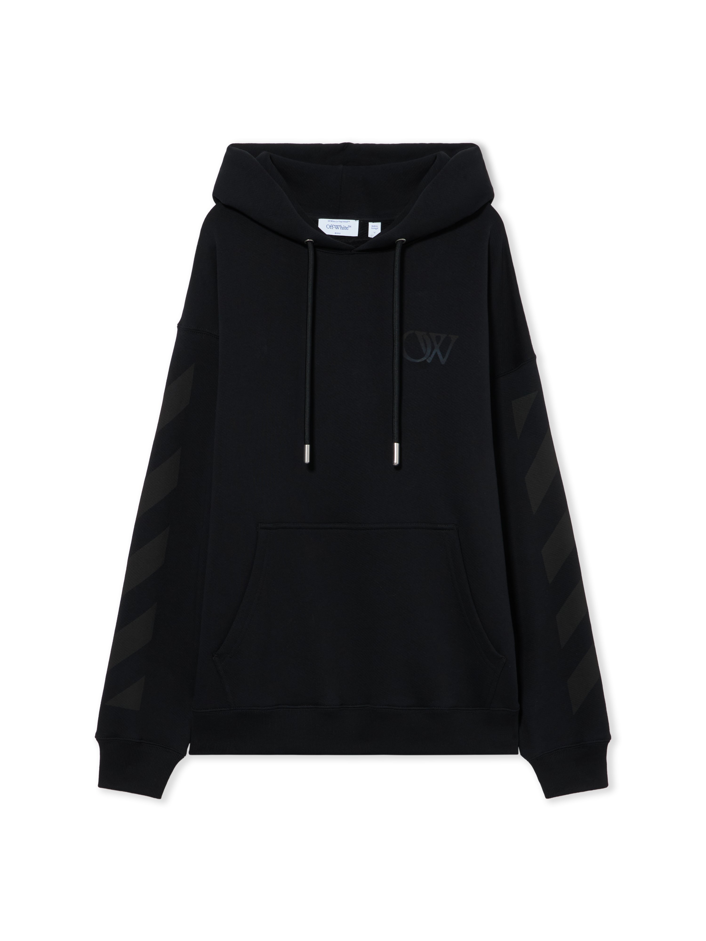 Diagonal Skate Hoodie - Male Sweatshirts Black