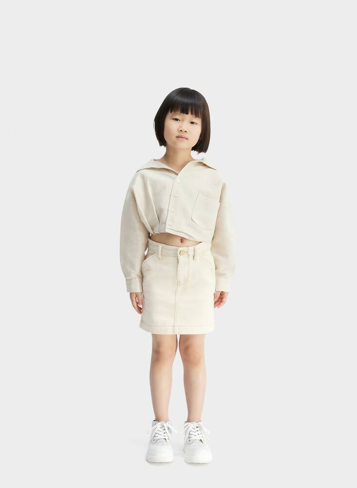 La Chemise Mejean linen and cotton top