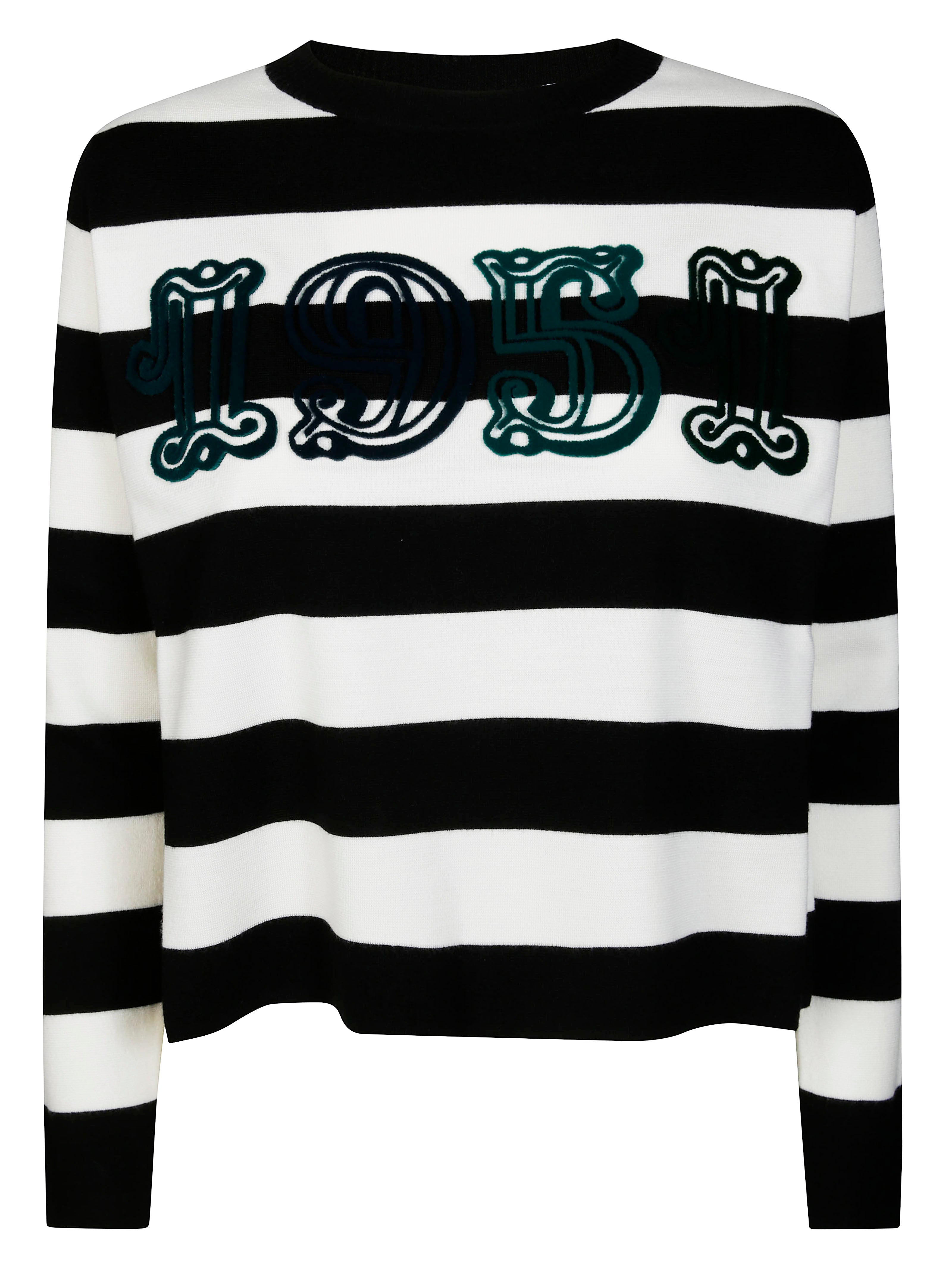 Wool Sweater with Embroidery
