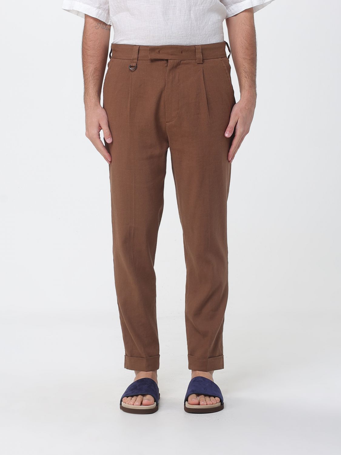 Pants Men color Brown