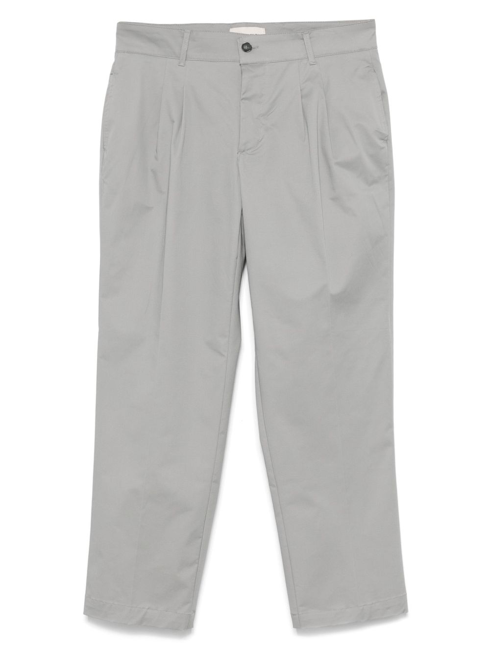 The Editor pleat-detail trousers - Grey