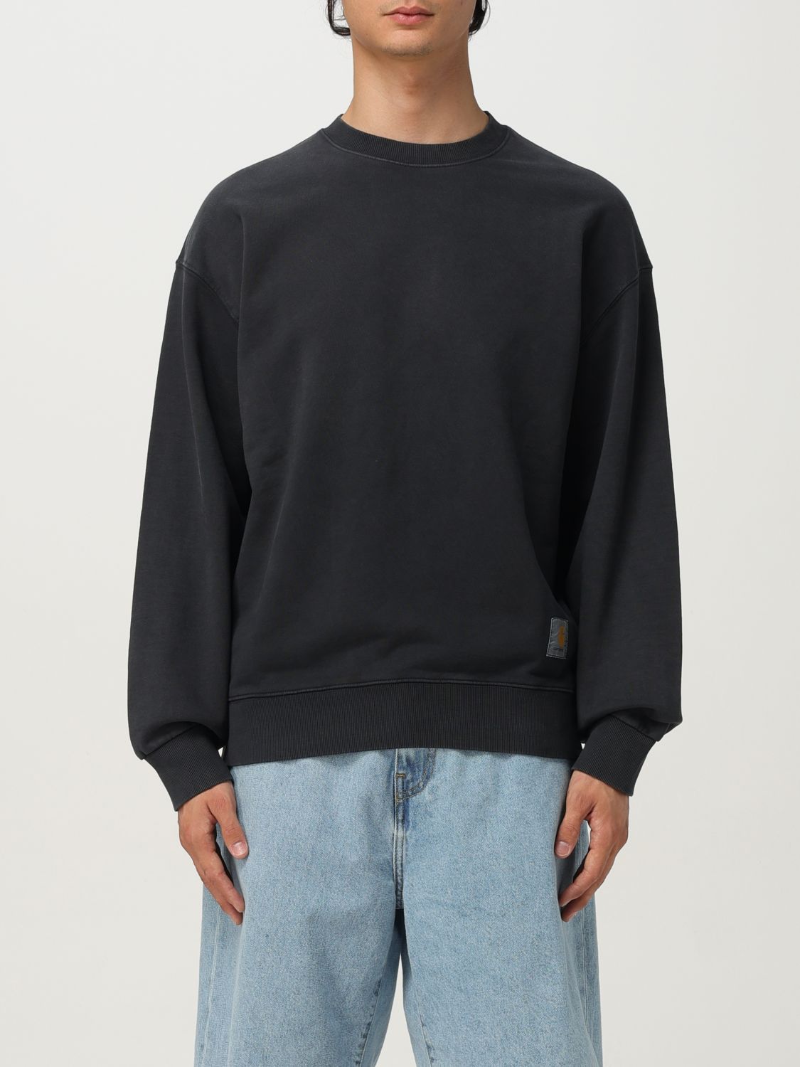 Sweatshirt Men color Black