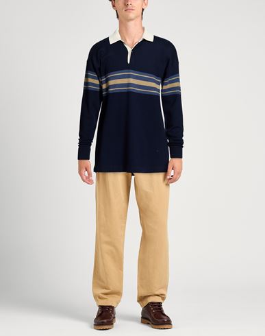 Man Sweater Navy Size L Wool, Silk, Cashmere