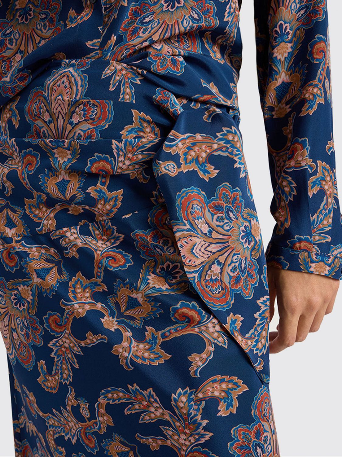 MOMONÌ Skirt Woman color Blue