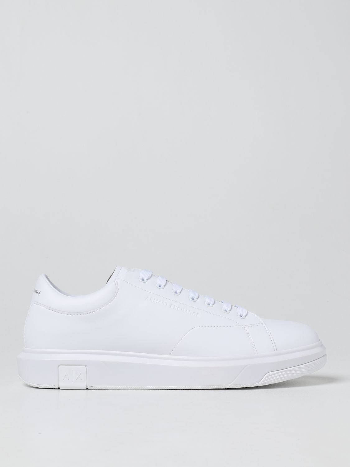 Trainers in smooth leather
