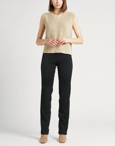 Chocolat Woman Pants Black Size 8 Cotton, Polyamide, Elastane