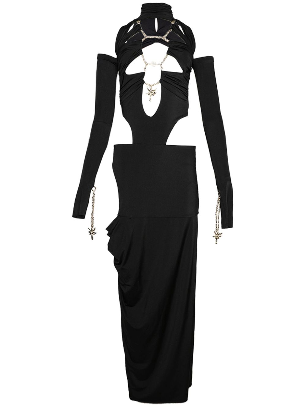 Temptress cut-out dress - Black
