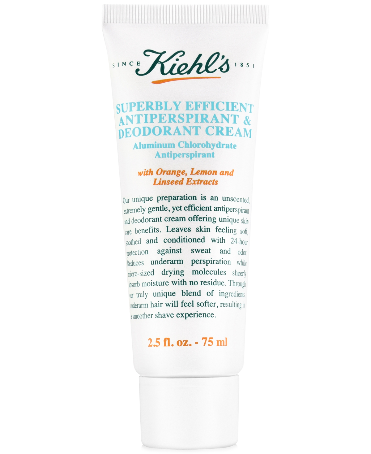 Superbly Efficient Antiperspirant & Deodorant Cream, 2.5-oz.