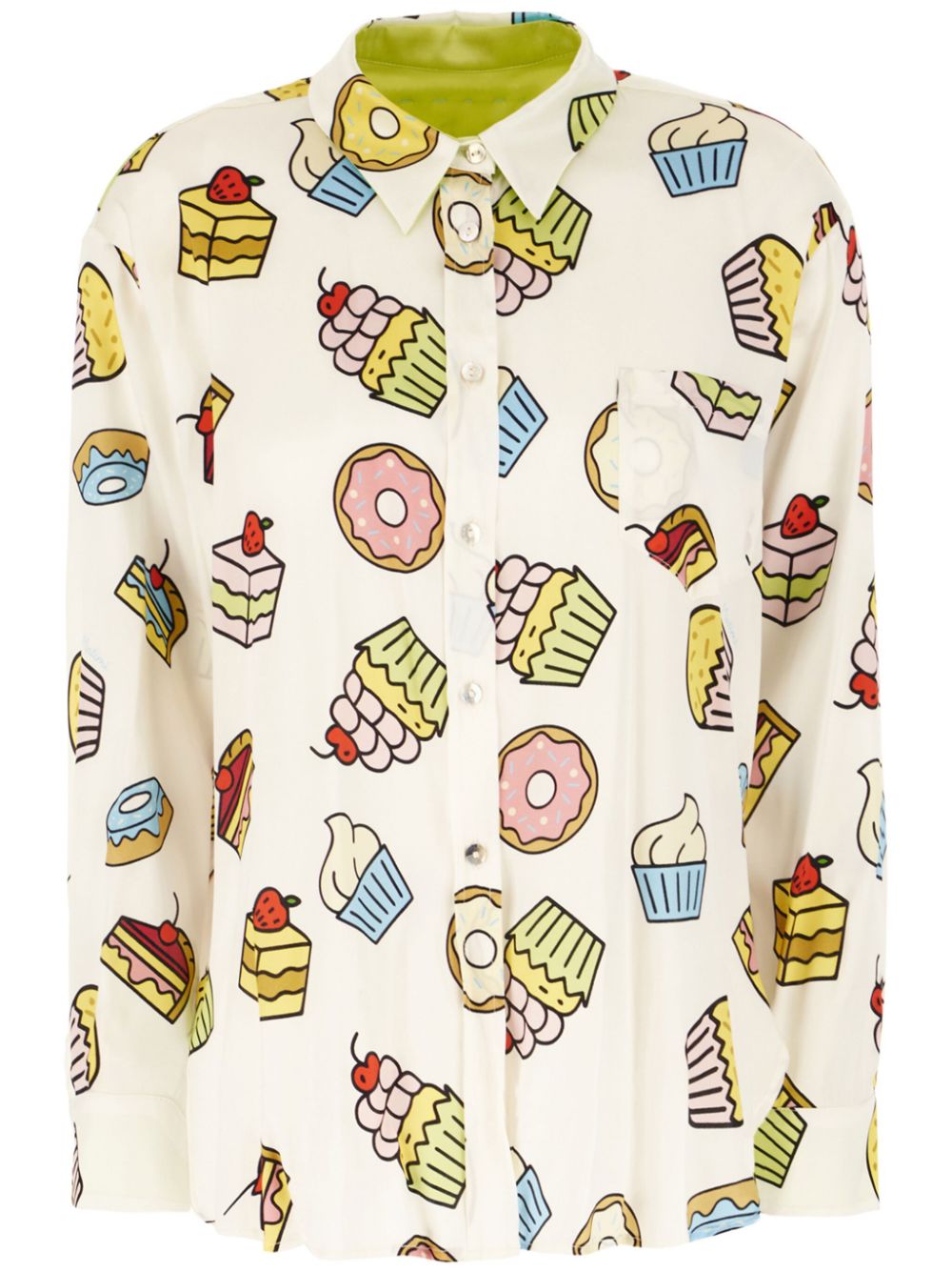Printed shirt - White