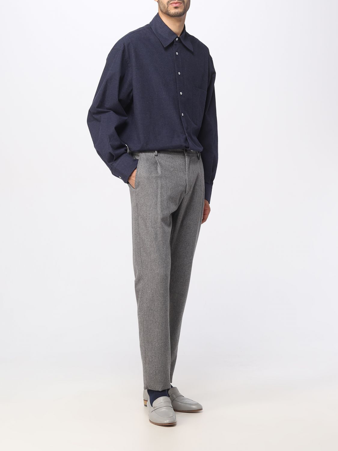 Shirt Men color Blue
