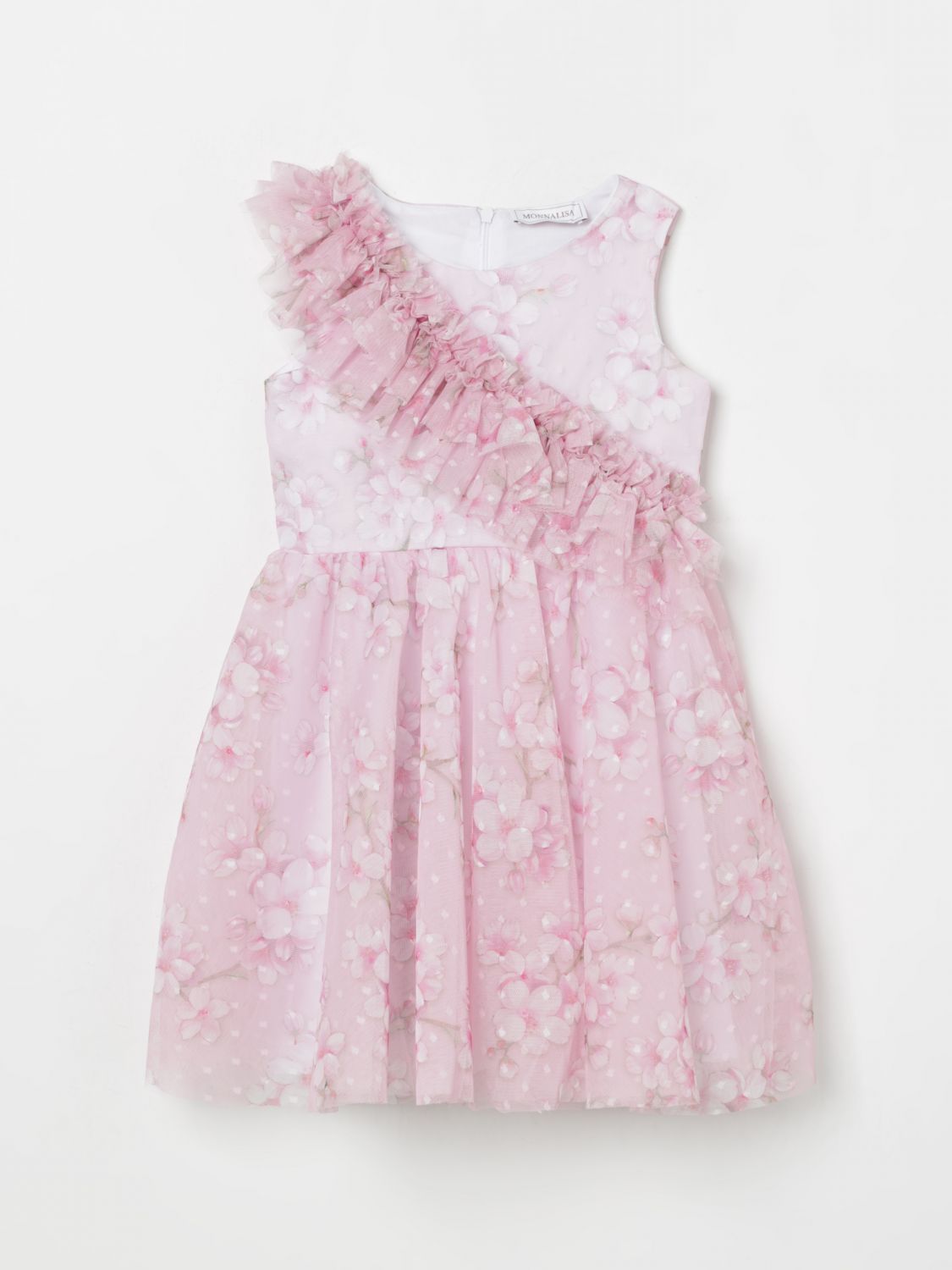 Floral-print dress - Pink