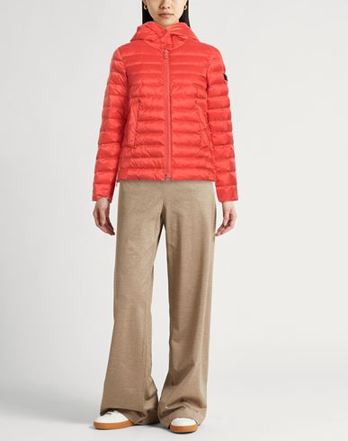 Peuterey Woman Puffer Orange Size 4 Polyester