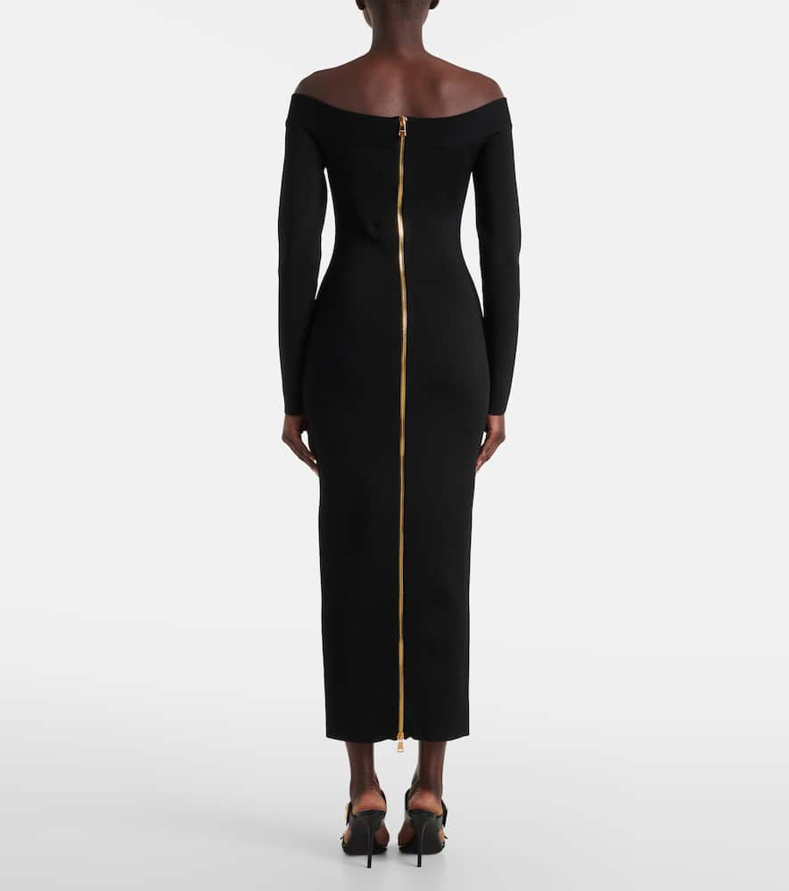 Knitted maxi dress