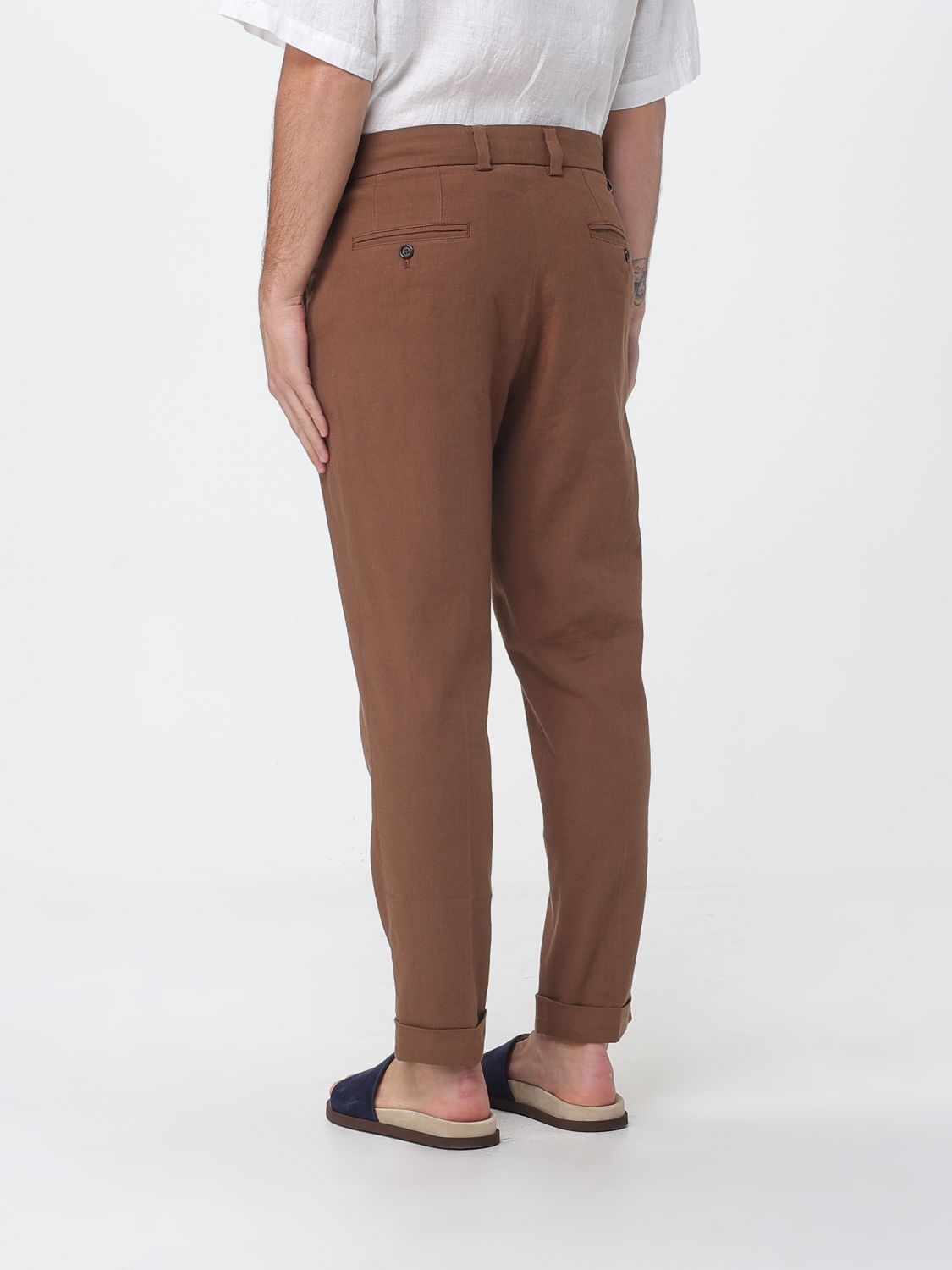 Pants Men color Brown