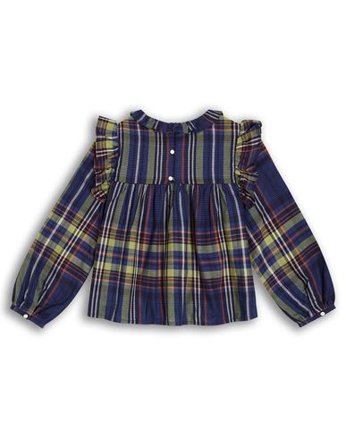 Kid Girl Top Navy Size 14 Cotton