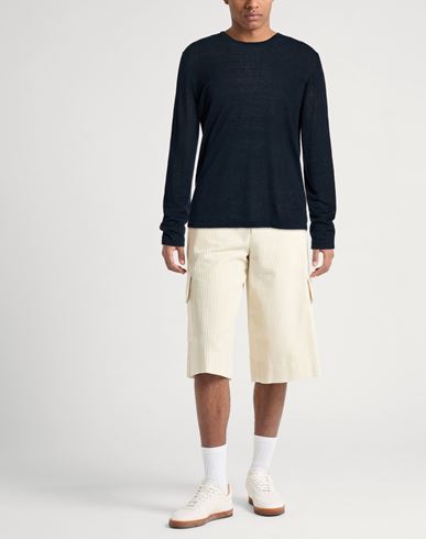 Man Sweater Navy Size 42 Linen