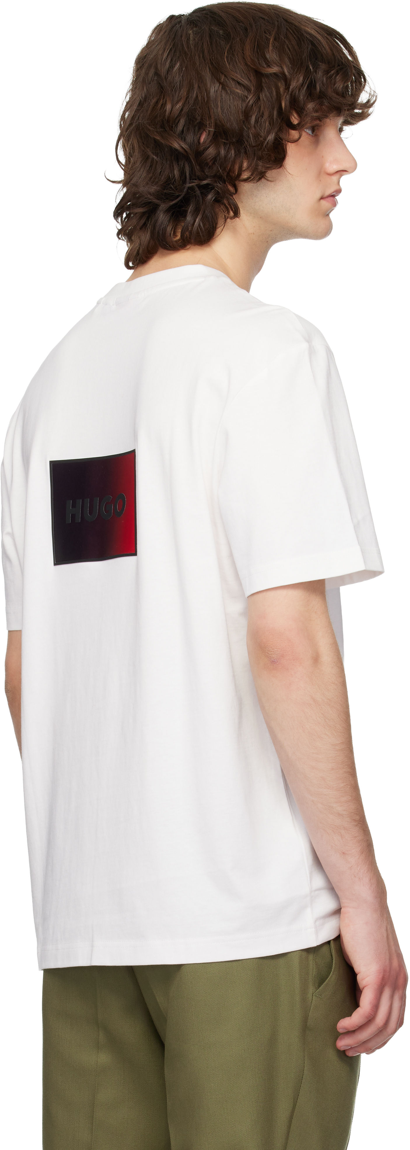White Gradient-Logo T-shirt
