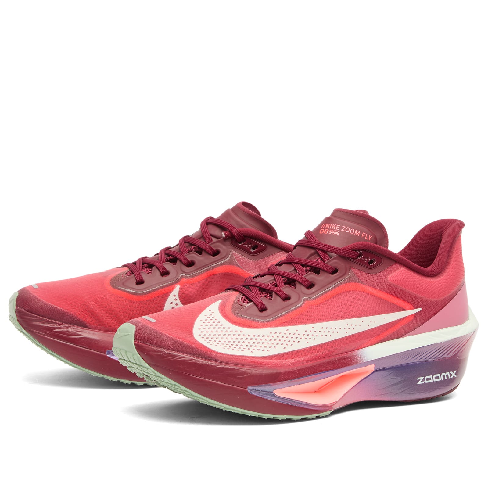Sneakers Nike Zoom Fly 6 Team Red/ Barely Green-Bright Crimson