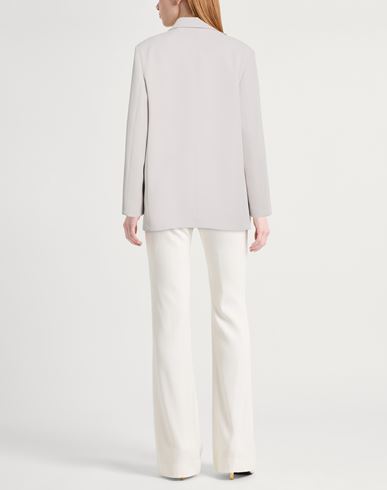 Woman Blazer Light grey Size M Polyester, Elastane